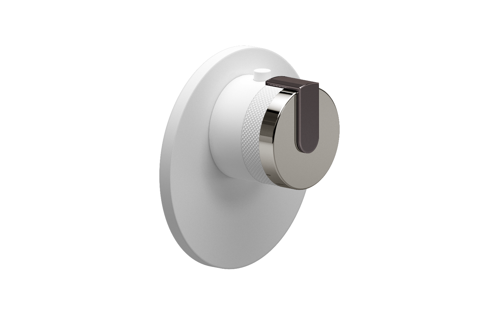 E-8027-R1PCE-L1OX-WT-T Термостатический переключатель 3/4-Внешняя часть GRAFF MOD+