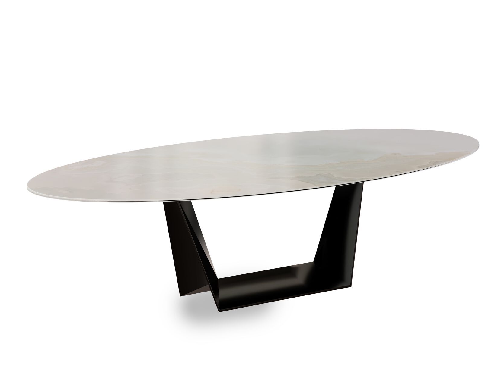 Овальный стол из керамогранита DÔME DECO Awaken ARCH-00058629 - Вид №4