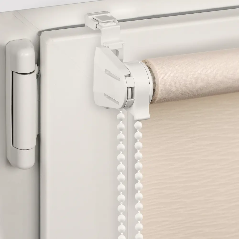 Штора рулонная Dover 50x160 см светло-бежевая PRAKTO STLM-2195547 - Вид №2