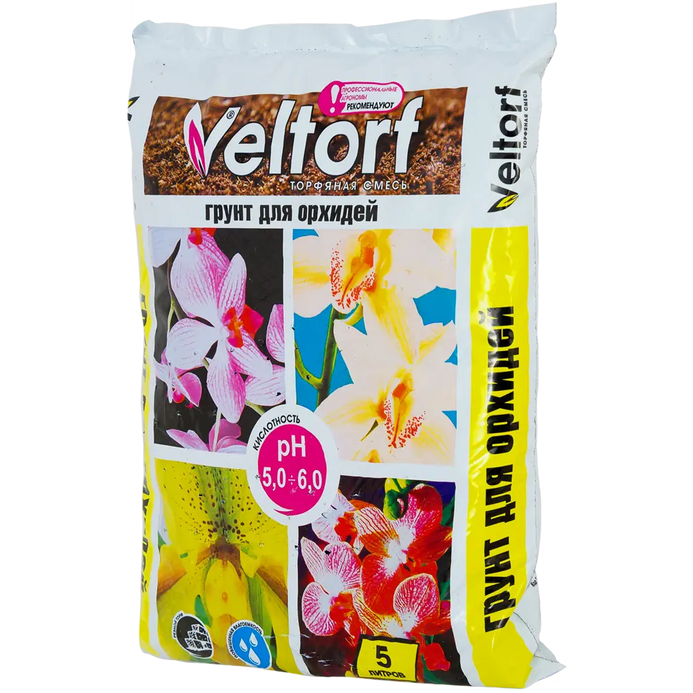 VELTORF Питательный грунт для орхидей 5 л - готовый субстрат 14578292 STLM-1350406 - Вид №1