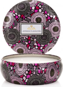 10664271 VOLUSPA Ароматическая свеча Voluspa "Японская слива", с 3 фитилями, 340гр