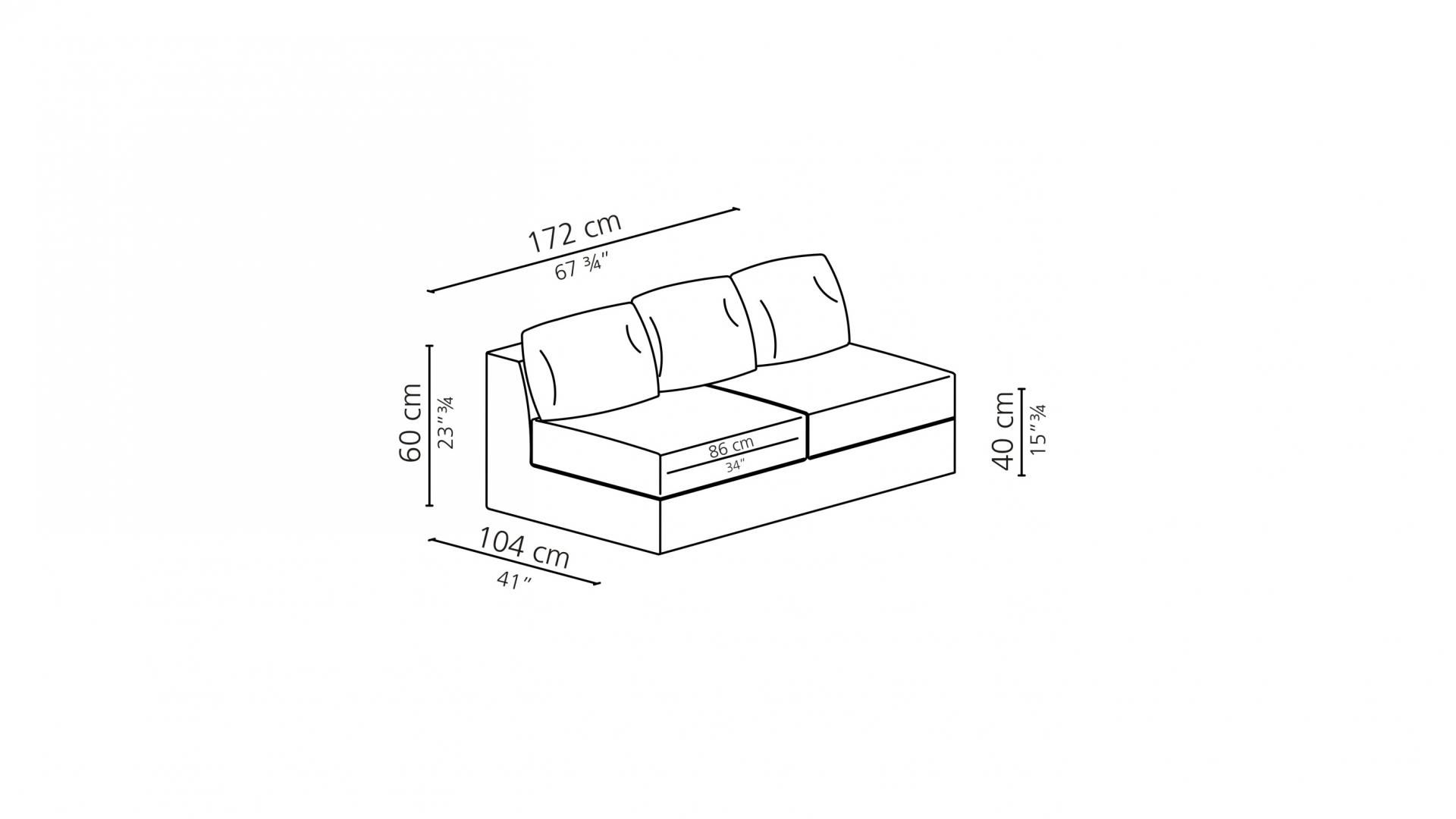 Съемный диван из ткани Casamilano Pillopipe Evo ARCH-00095899 - Вид №9