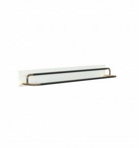FROST RADA полка для обуви, 100cm » белый / золотой Алюминий Белое золото W5002-GW