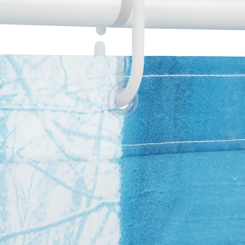 Штора для ванны Bacchetta Forest с кольцами 180x200 см полиэстер , цвет мультиколор 84621381 STLM-2160515 Шторы текстильные - Вид №4
