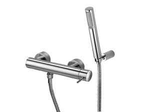 Открытый смеситель для душа с ручным душем