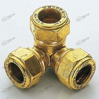 Тройник 15 x15 x15 обжим 3-х плоскостной  TIEMME 1000158