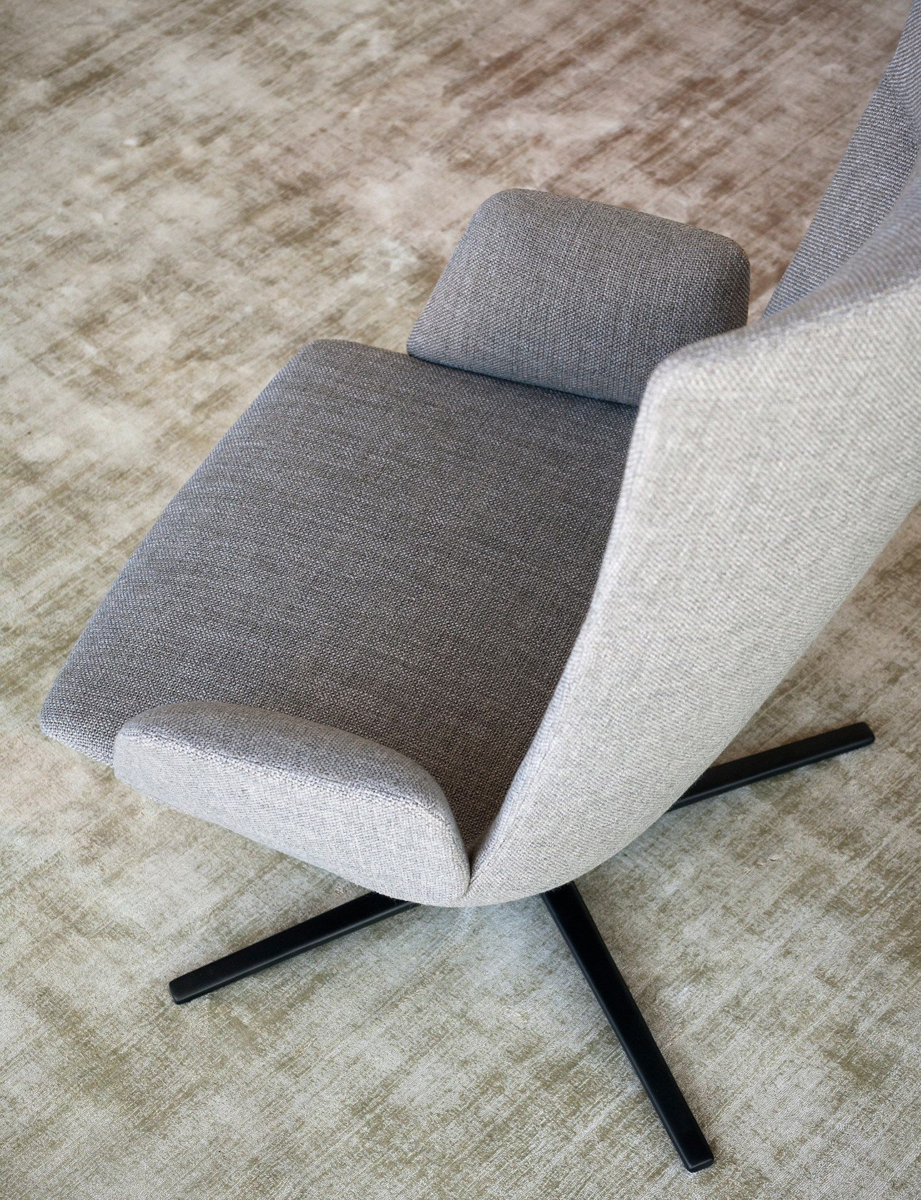 Вращающееся кресло с высокой спинкой Desalto Calum ARCH-00144861 - Вид №6