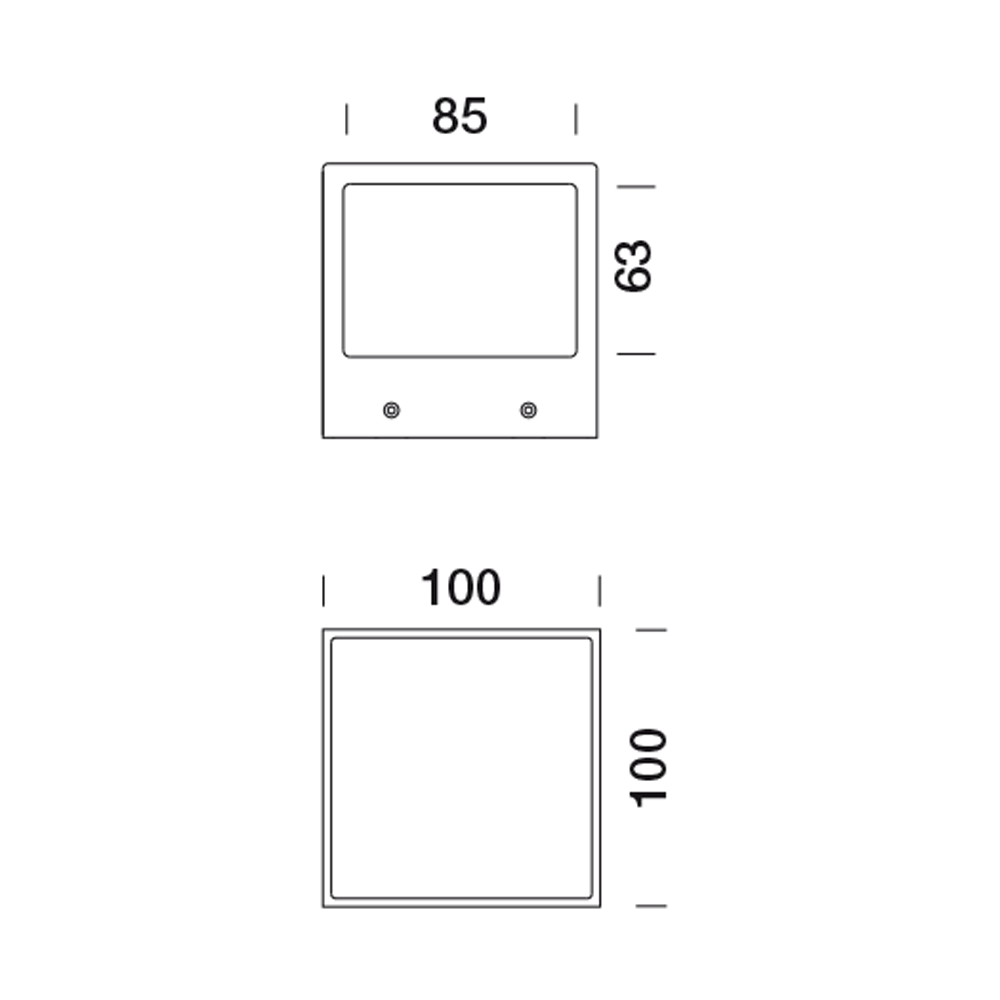 1011614 Подсветка стены Platek MINI ONE Applique  MINI ONE Applique - 1 LED 3000K 4 Openings  - Вид №6