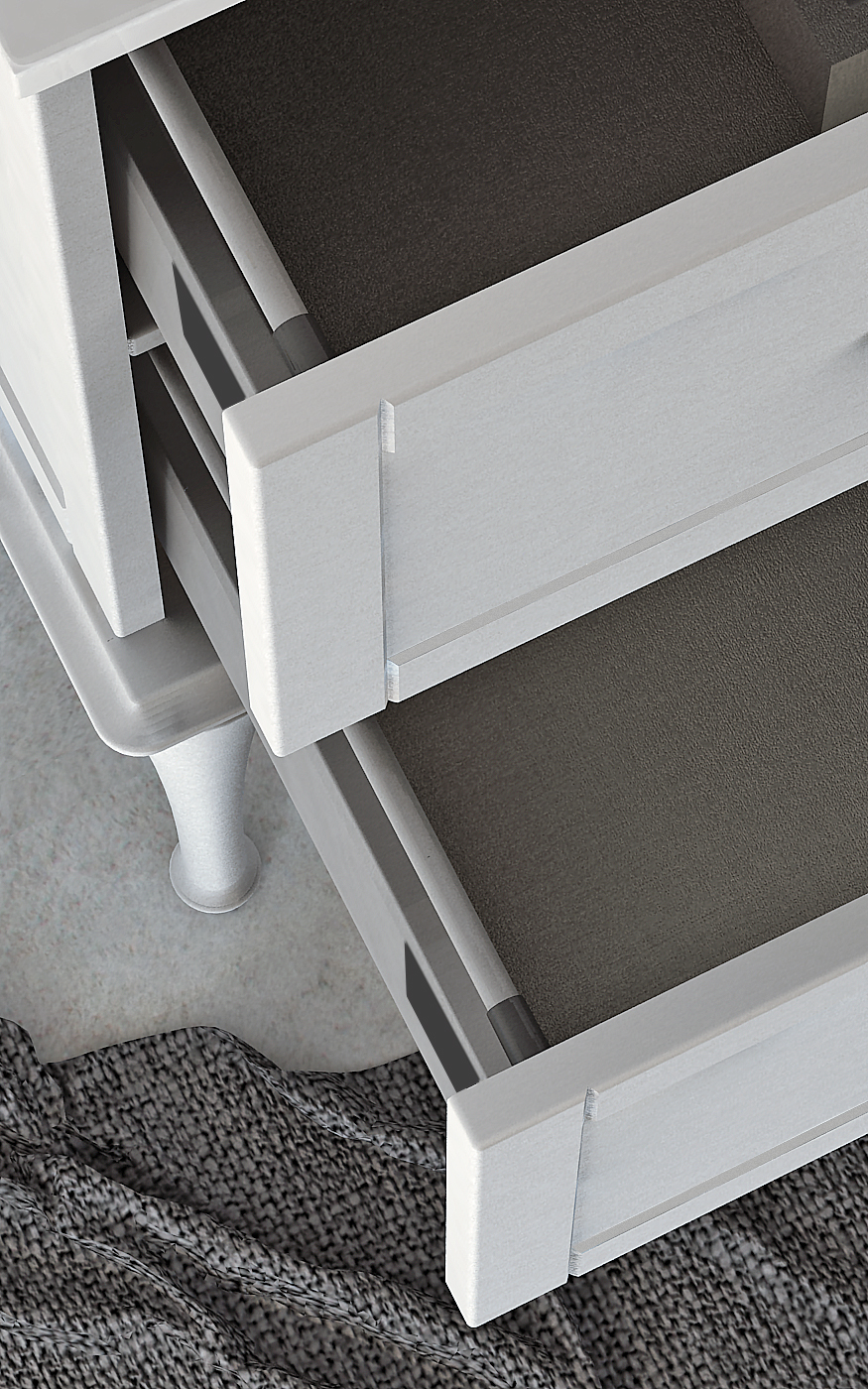 Мебель для ванной CEZARES TIFFANY 120 Bianco opaco 54954 - Вид №2