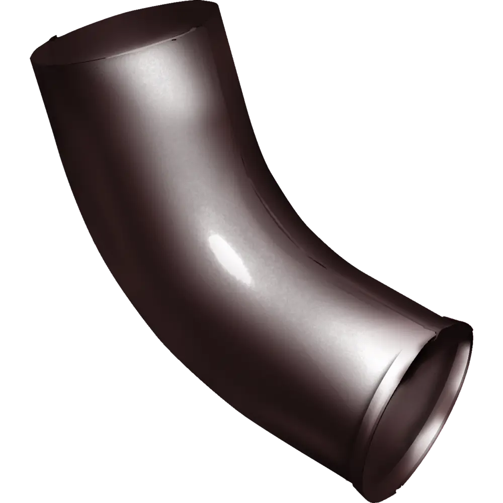 Колено стока 90 мм цвет шоколад Grand Line STLM-2070422