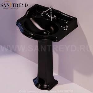 AR814NERO Подвесная раковина настенная овальная Simas Arcade черная