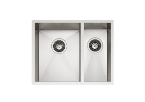 Раковина из нержавеющей стали с одной и половиной ванны