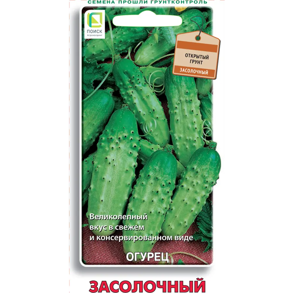 Семена овощей Поиск огурец Засолочный 15 шт. 89346726 STLM-2109899 