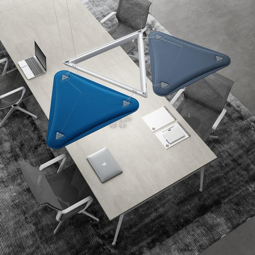 Quadrifoglio Подвесная акустическая панель из ткани Lightsound sun-id-1469116 - Вид №1