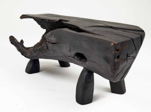 Журнальный столик из дуба