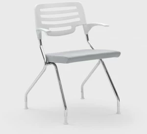 Viganò Пластиковый стул с подлокотниками с открытой спинкой Madam collettività