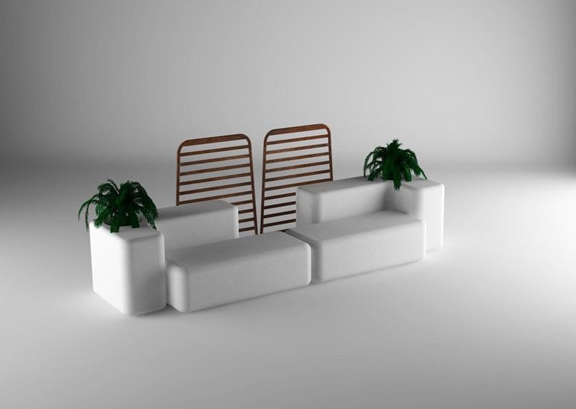 Manufatti Viscio Модульная скамья со встроенной сеялкой sun-id-1471038 - Вид №1