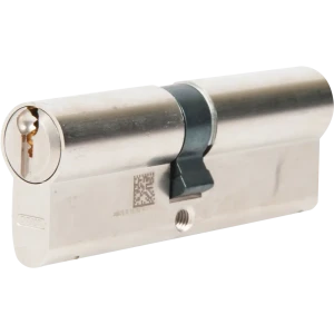 Цилиндр Abus Standard, 40х45 мм, ключ/ключ, цвет никель 82276497 STLM-2039369