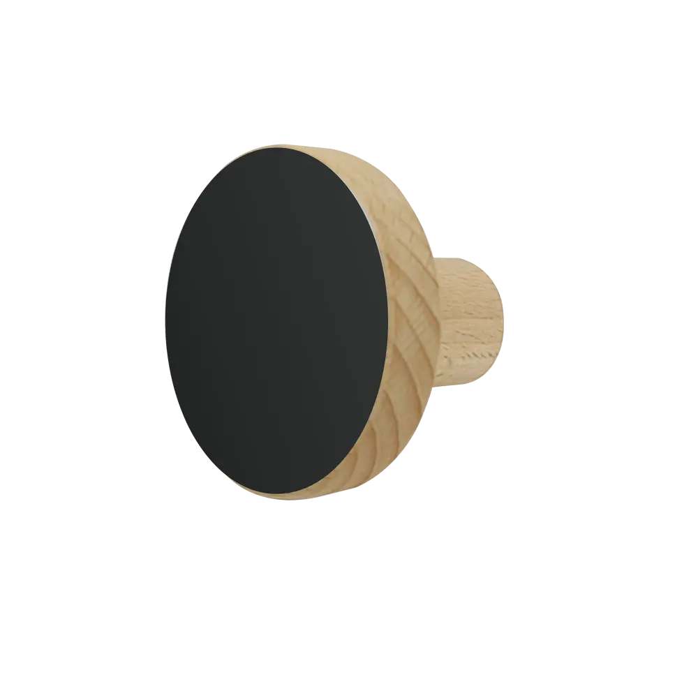 Крючок Rondo 6x6x4.7 см цвет черный 89388839 STLM-2212614 Santreyd 