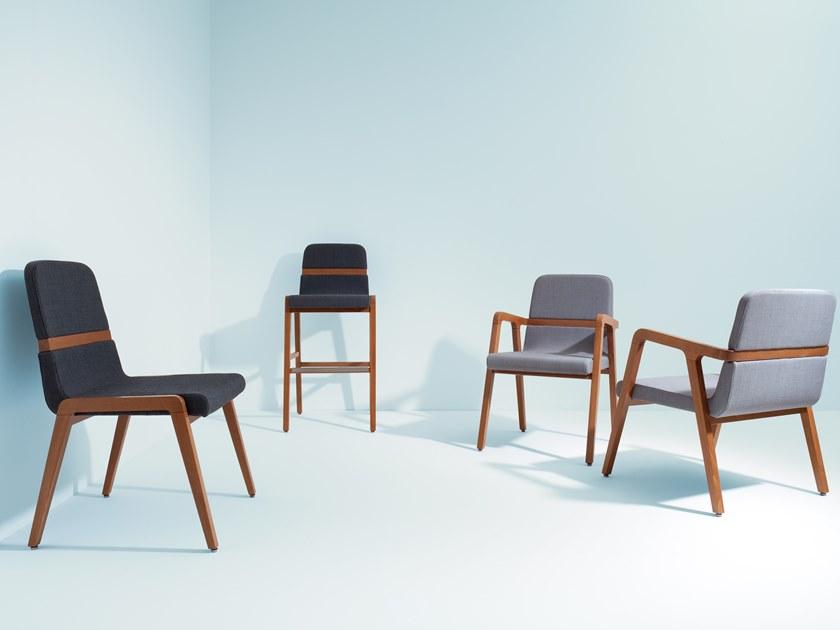 Blifase Стул из ткани с подлокотниками Aura sun-id-1423024 - Вид №1