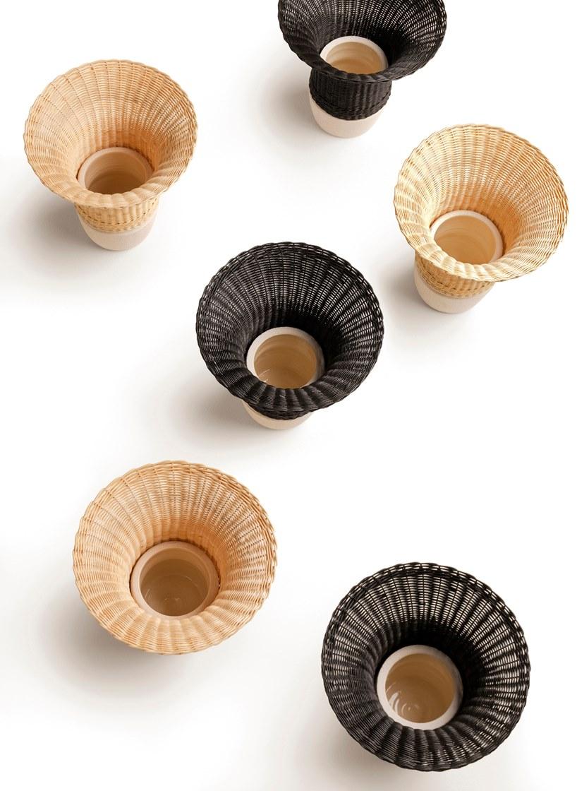 Bottega Intreccio Ваза плетеная  A005  - Вид №1