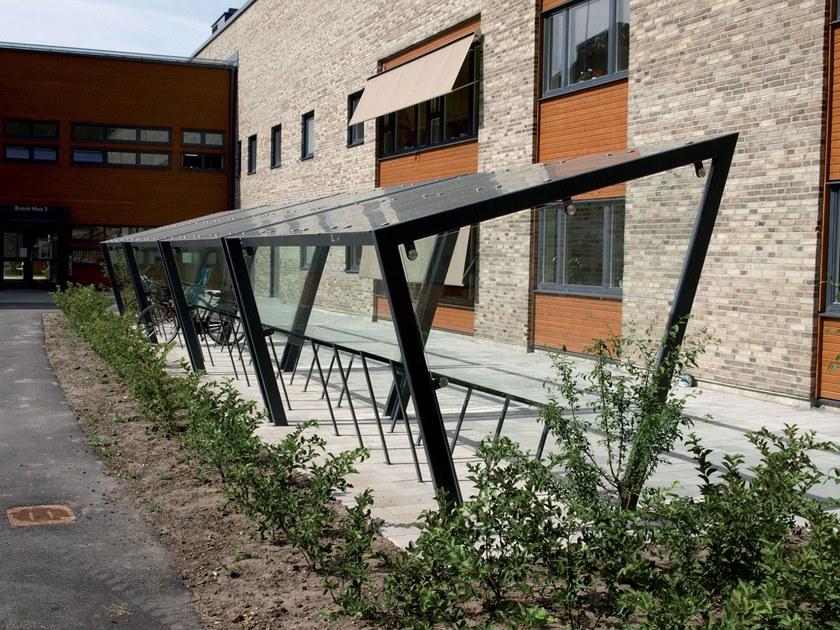 mmcité1 Укрытие из стали и стекла для велосипедов Edge sun-id-1398594 - Вид №2