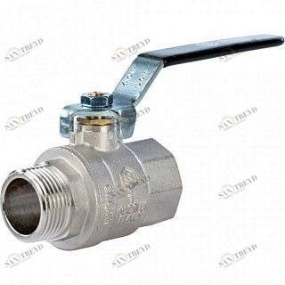 Кран шаровый STOUT ВН 1" полнопроходной, рычаг SVB0003000025