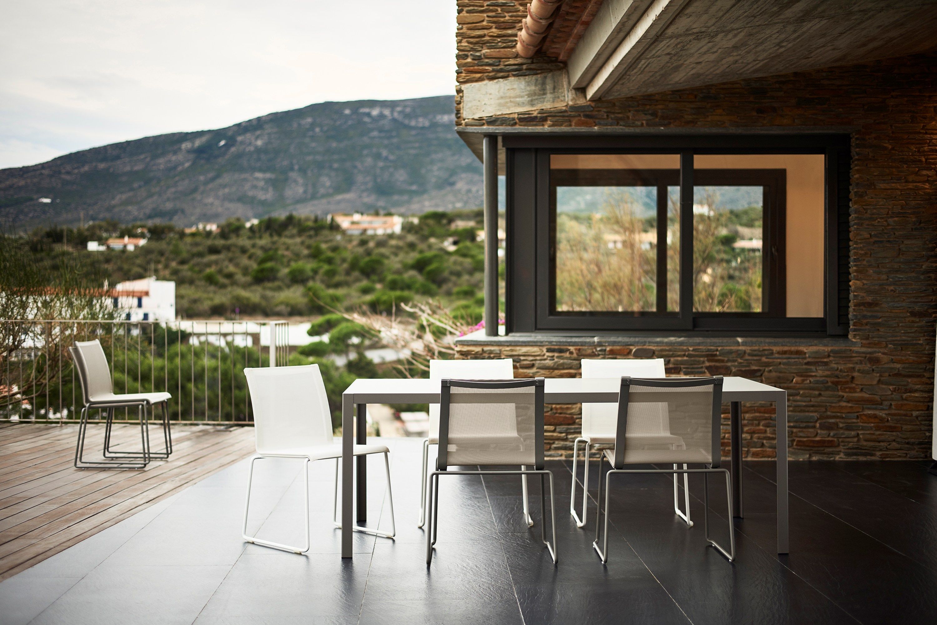 Штабелируемый садовый стул vinytex Bivaq клуб ARCH-00033051 - Вид №3