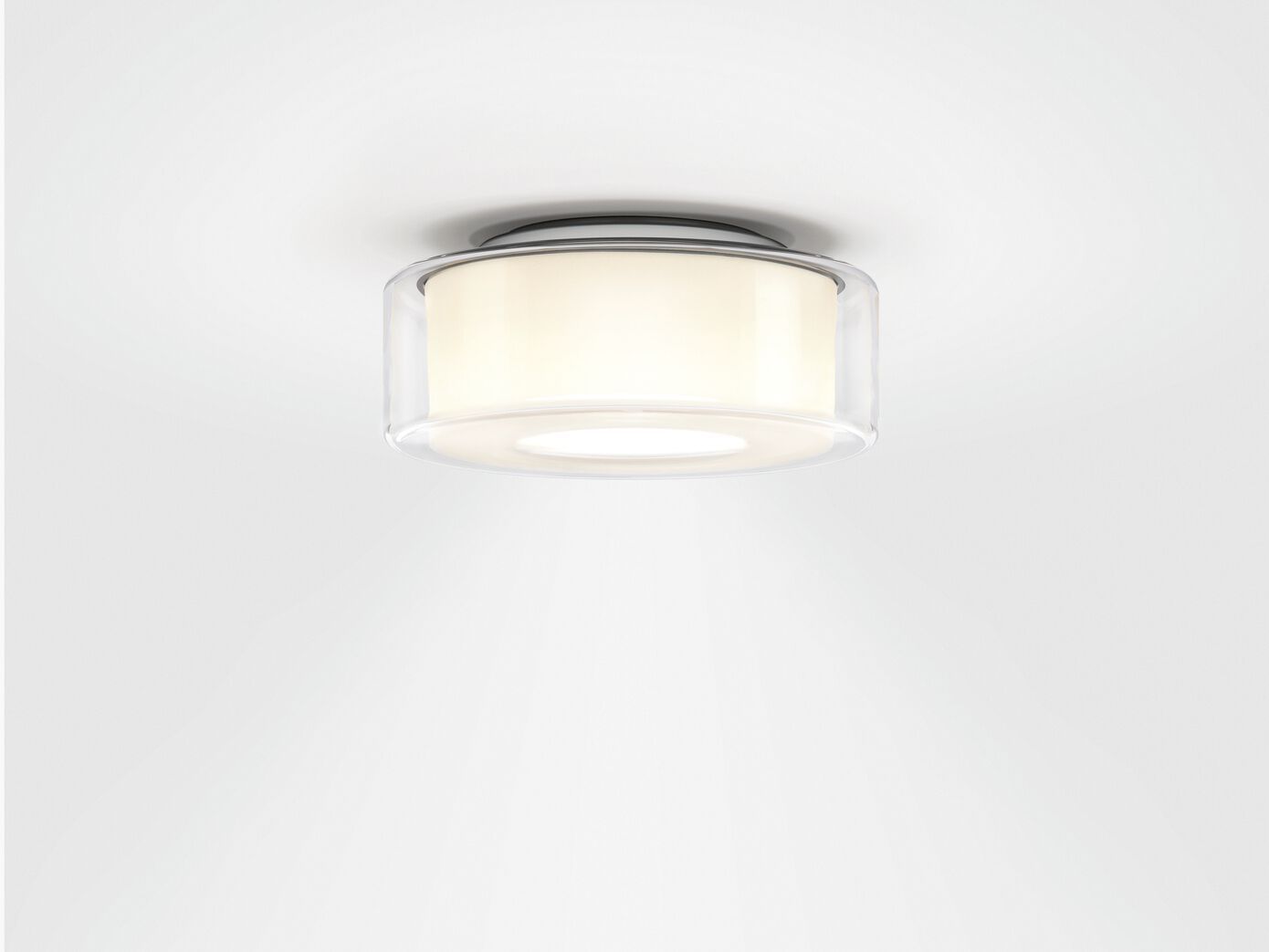 Алюминиевый и стеклянный светодиодный потолочный светильник serien.lighting керлинг ARCH-00011696 - Вид №9