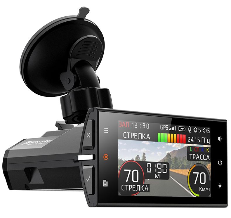 5456909 Видеорегистратор с радар-детектором SilverStone F1 HYBRID S-BOT PRO STDN-0097771 - Вид №2