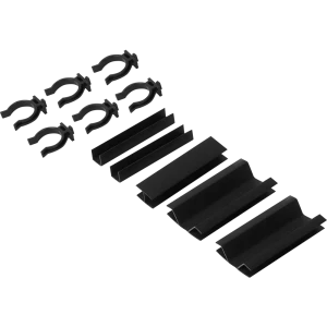 Комплект для установки кухонного цоколя KONSENSA 10 см ПВХ цвет черный