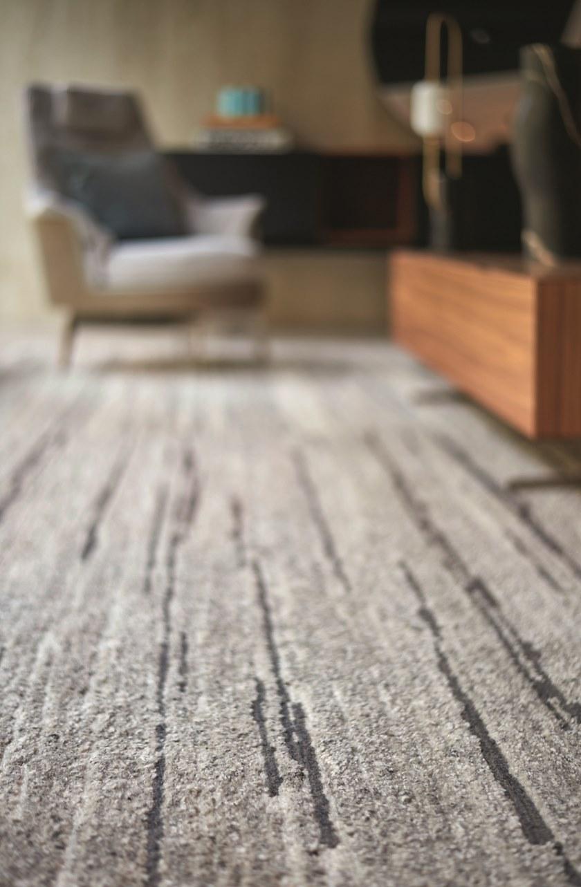 Toulemonde Bochart Прямоугольный полосатый коврик ручной работы Linea sun-id-1474740 - Вид №3