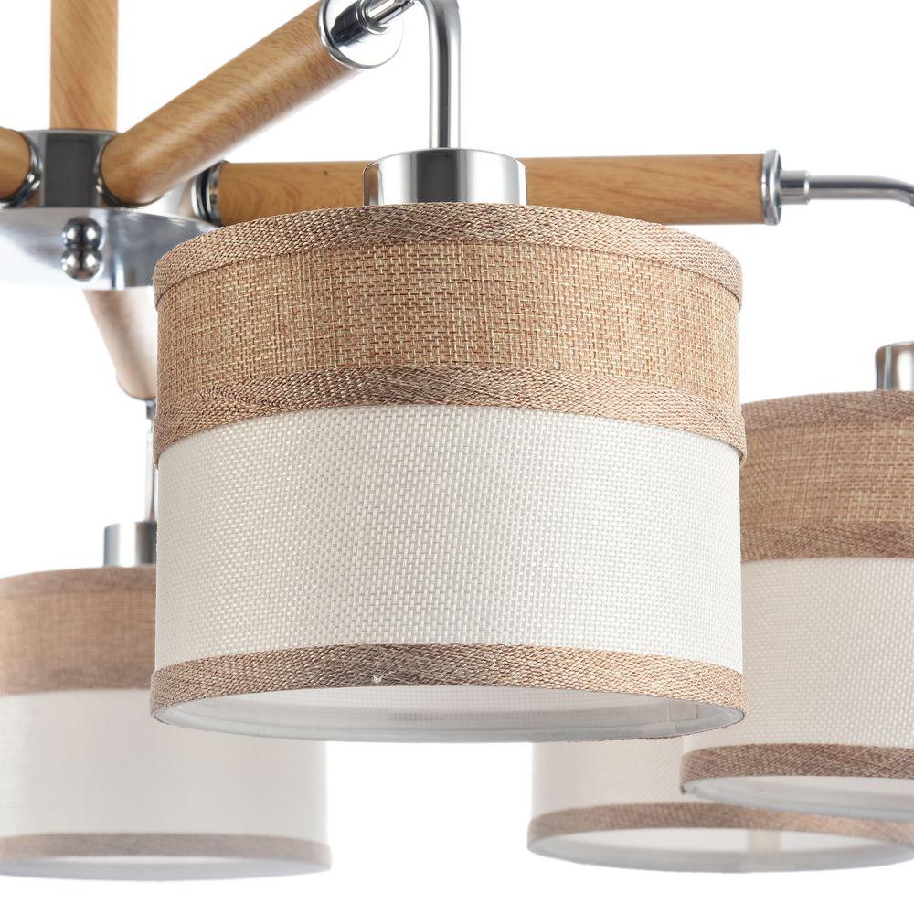 Потолочная люстра Freya Helen FR5329-PL-07-CH FREYA HELEN 187919 Коричневый  - Вид №2