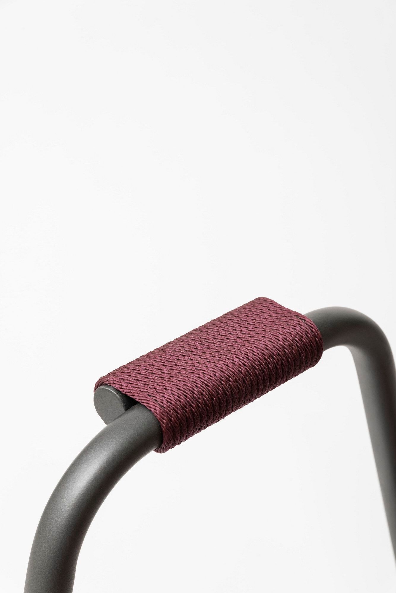 Стальная и полипропиленовая веревочная Садовая подставка для ног Unopiù Coco ARCH-00045978 - Вид №3