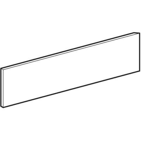 431020016 Боковая декоративная панель Geberit Bambini для детской раковины, более низкая раковина Geberit  - Вид №1