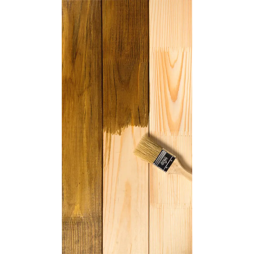 Dufa Wood Protect - антисептик для дерева с защитой от влаги и грязи, цвет орех 2.5 л 14724421 STLM-0005069 - Вид №3