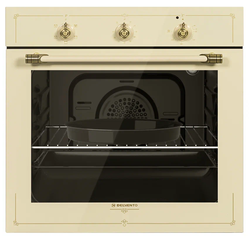 9057803 Электрический духовой шкаф Delvento V6EO16100 бежевый STDN-0071650