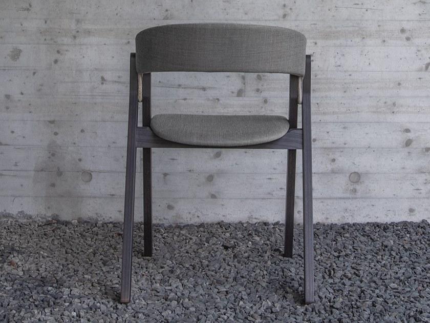 Bedont Стул из фанеры и ткани с открытой спинкой 20.20 sun-id-1487209 - Вид №1