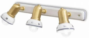 FERROLUCE Несколько прямоугольных прожекторов из керамики и металла Savona C182 - c183