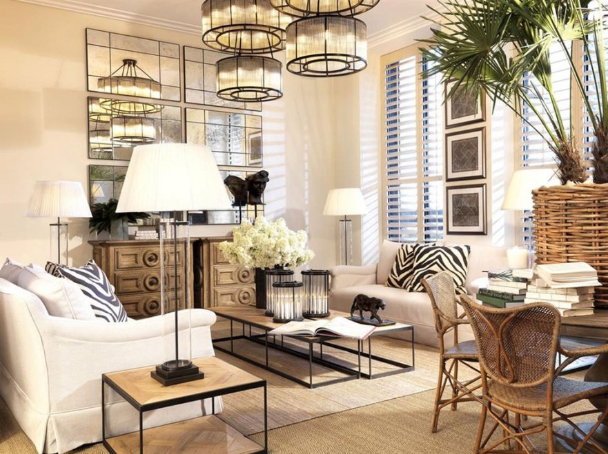 Люстра Bernardi от Eichholtz прозрачная 109638 EICHHOLTZ ДИЗАЙНЕРСКИЕ, EICHHOLTZ, ДВУХЪЯРУСНЫЕ 061511 Прозрачный  - Вид №3