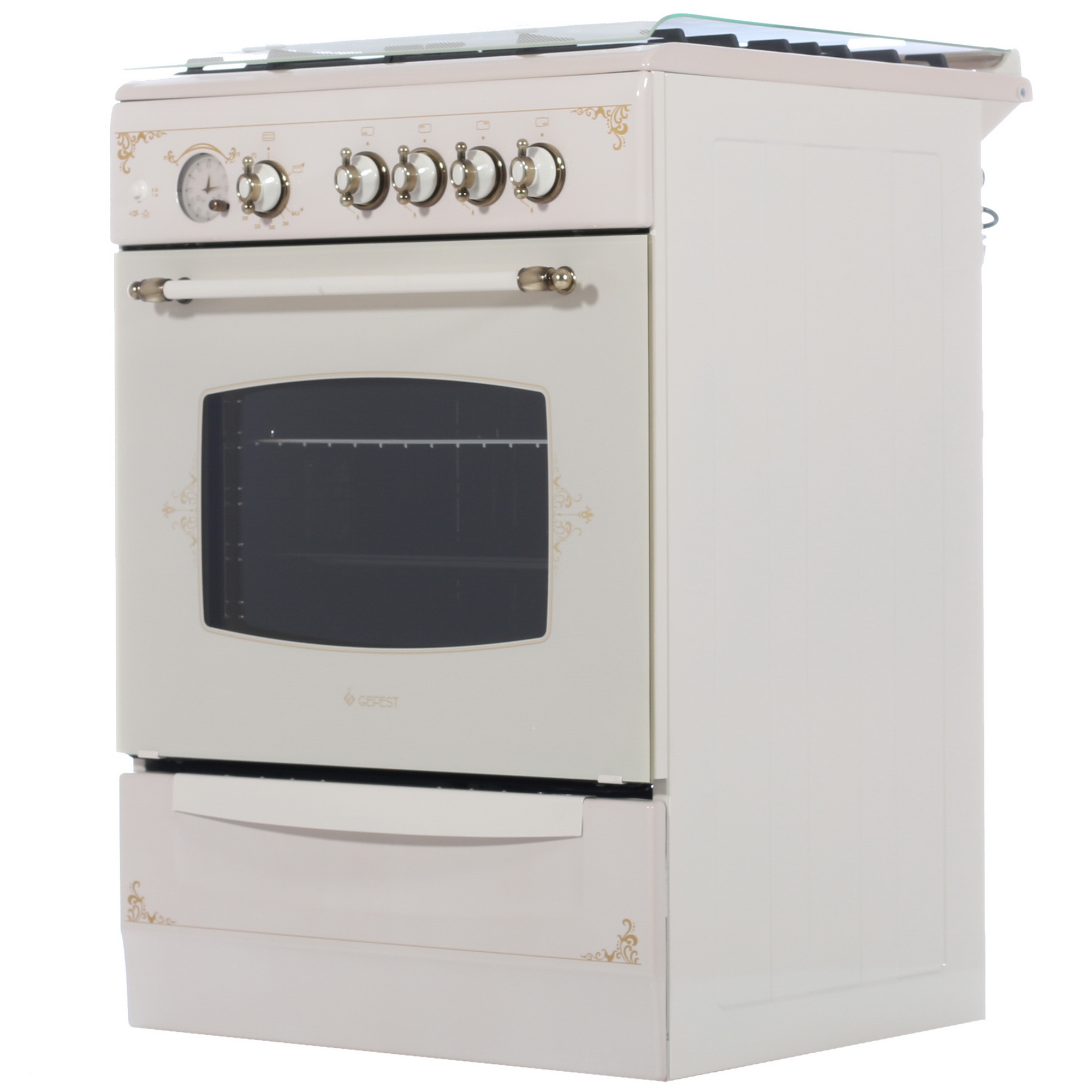 1266648 Газовая плита Gefest ПГ 6100-03 0279 бежевый STDN-0126219 - Вид №2
