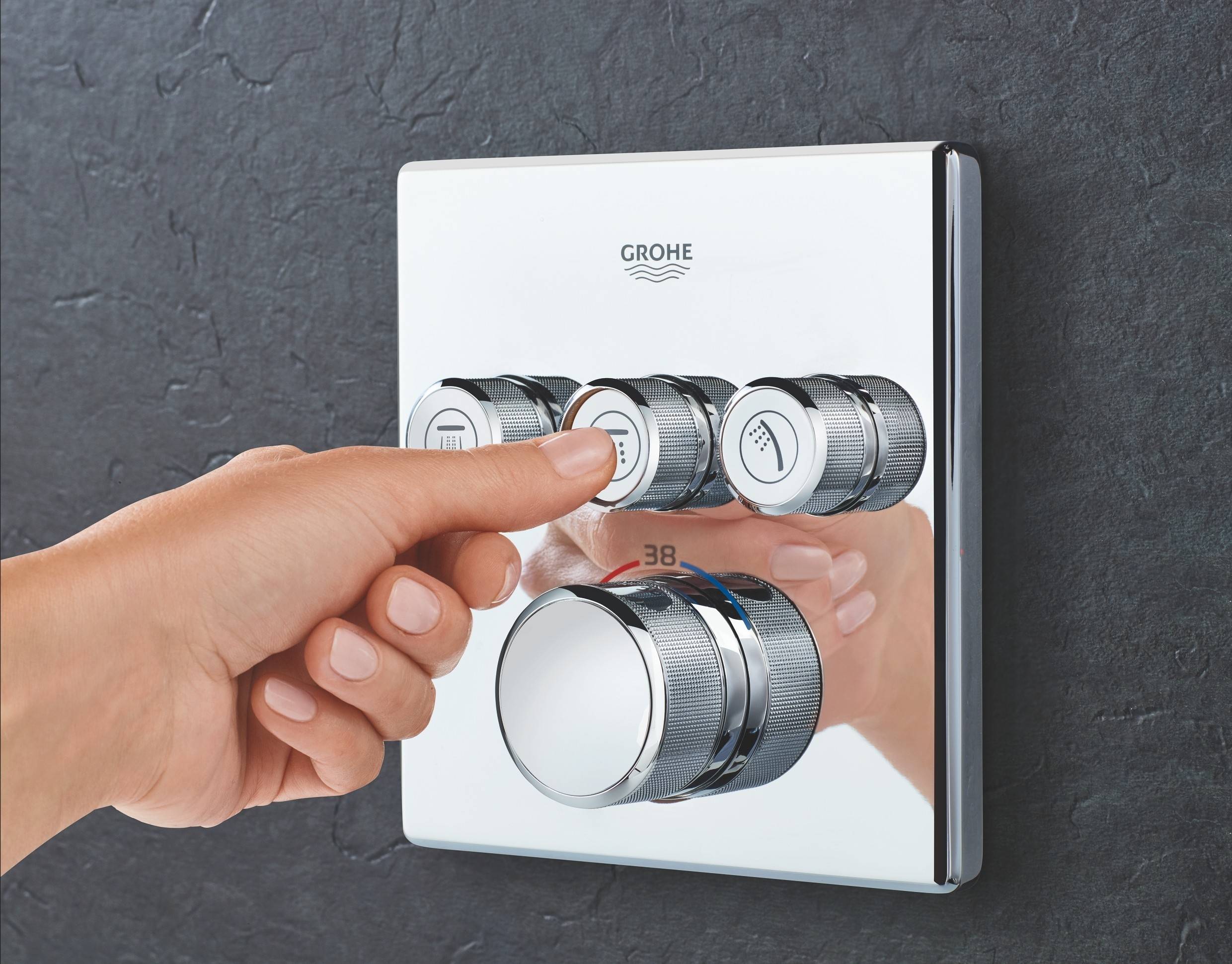 Готовый комплект для душа GROHE Grohtherm SmartControl (NSB0134-1) - Вид №2