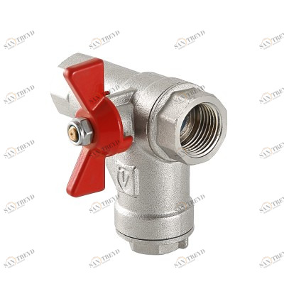 VT.294.N.04 Кран шаровой со встроенным прямым фильтром Valtec 1/2" 