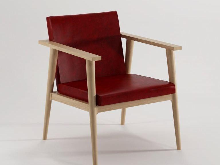 KARPENTER Мягкое кожаное кресло Vintage sun-id-1411633 - Вид №2