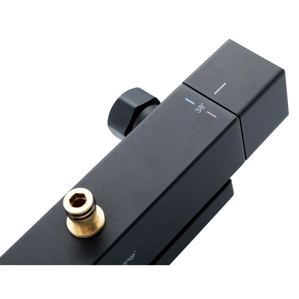 Душевая система Gappo Eder с термостатом и верхним душем 89400934 STLM-1573000 - Вид №6