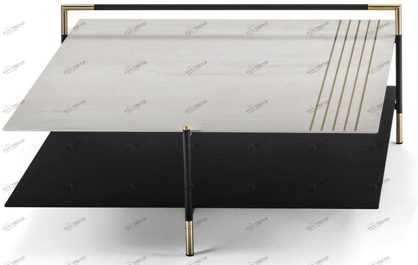 Frigerio Salotti Низкий квадратный журнальный столик Kevin sun-id-1382398