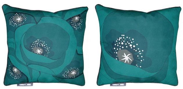 CONCEPTUWALL Подставка для ног из ткани Coquelicot sun-id-1434200 - Вид №2