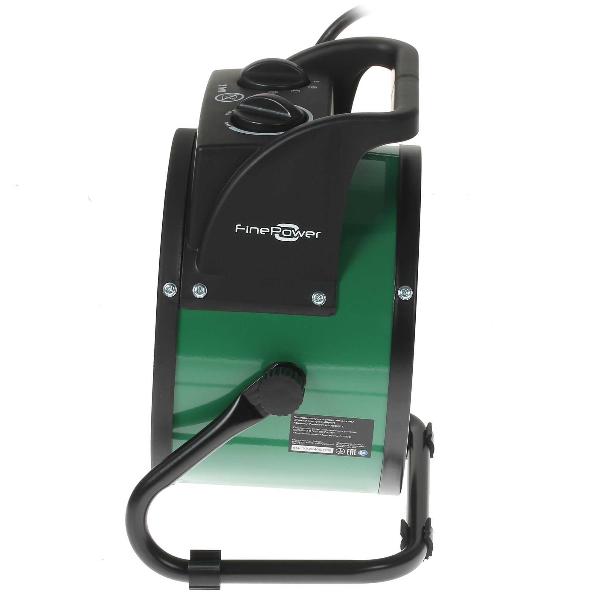 5045980 Тепловая пушка электрическая FinePower FFH-3000 PTC STDN-0057894 - Вид №2