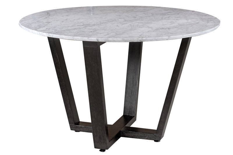 HT341Marble Уимблдонский круглый стол с каменной столешницей ijlbrown  - Вид №1