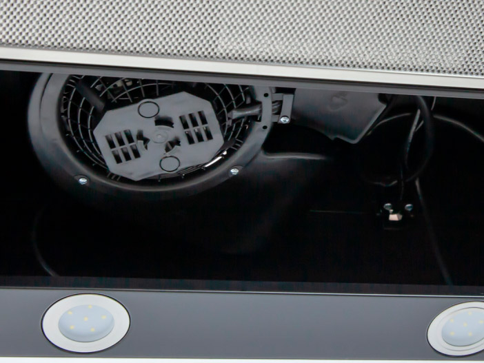 9970730 Вытяжка телескопическая MBS ARALIA 160 GLASS черный/черный STDN-0001867 - Вид №4